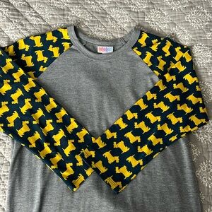 Lularoe 3/4 sleeve top